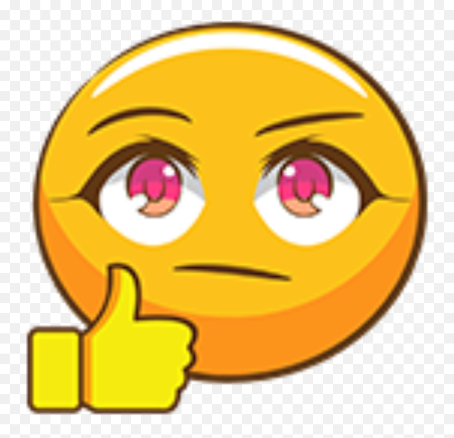 Thumbs Up Sad Emoji,Emoticon Thumbs Up Down