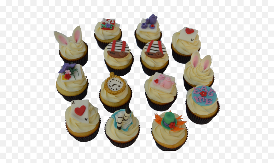 Mad Hatter Cupcakes - Cupcake Emoji,Muffin Emoji
