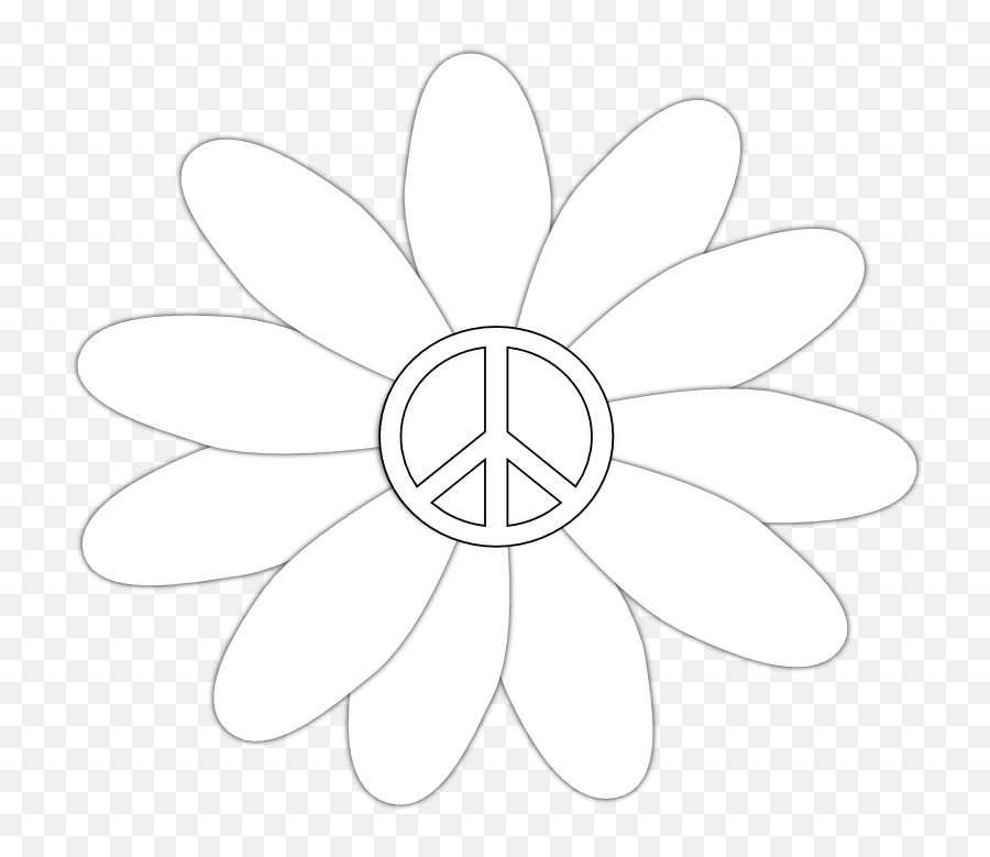 Flower Tattoo Black And White - Clipart Best Emoji,Black Flower Emoticon