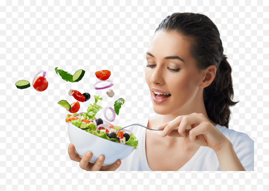 Download Supplement Nutrient Dietary Eating Food Free Emoji,Emoticon Eating A Salad