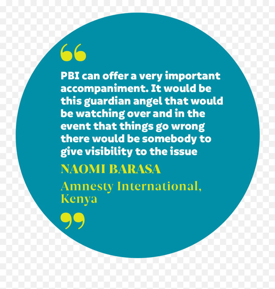 Testimonials Peace Brigades International Emoji,1995 Emotion Rodriguez