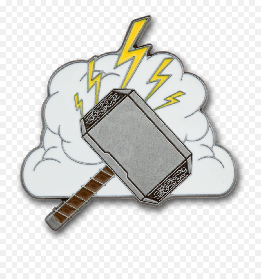 Pin Pin Hooray - Drawing Emoji,Mjolnir Emoji