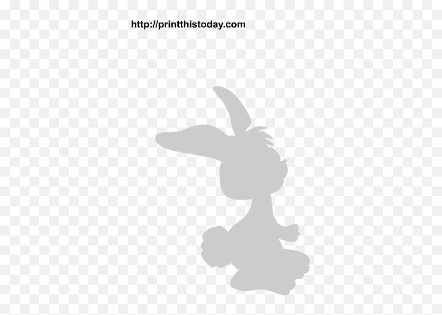 Free Bunny Face Silhouette Download - Dot Emoji,Playboy Bunny Emoticon