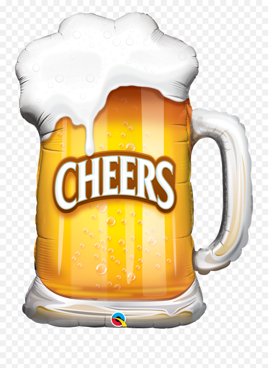 Cheers Beer Mug Balloon - Beer Mug Balloon Emoji,Cheers Emoji