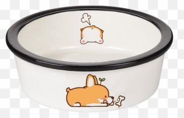 Corgi Pets Bowl Yongchuan Ceramics Coltd - Serveware Emoji,Corgi Emoji