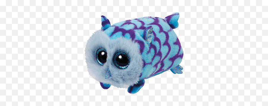 Ty - The Teeny Tys Collectionpeluche Gatto Treatcon Occhi Teeny Tys Owl Emoji,Emoticon Occhioni Dolci