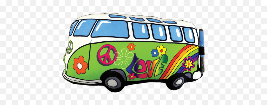 Summer Camp Gifts - Hippie Van Emoji,Huge Emoji Pillow