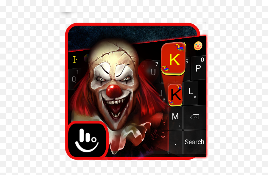 Joker Keyboard Theme - Imagenes De Payasos Para Fondo De Pantalla Emoji,Joker Emoji Android