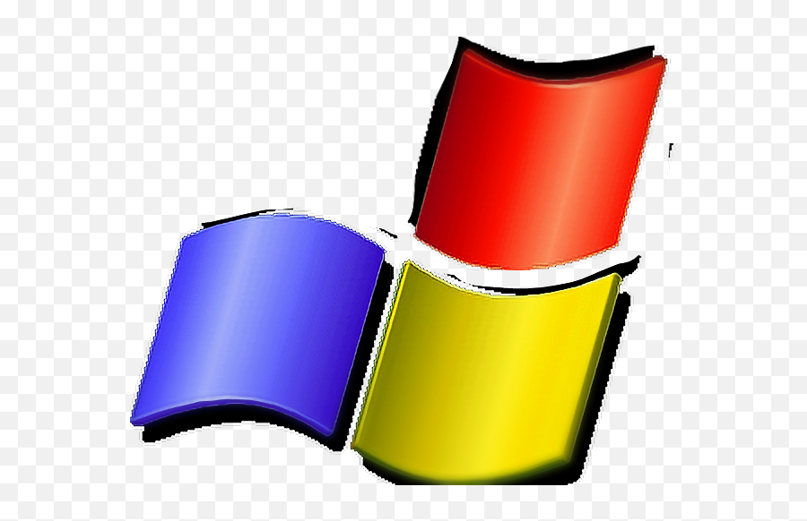 Windows Xp Romanian Sticker - Transparent Windows Xp Logo Png Emoji,Windows Xp Emoji