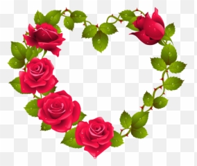 Clipart Hearts Rose Clipart Hearts Rose Transparent Free - Mothers Day Clipart Emoji,Two Roses Emoji