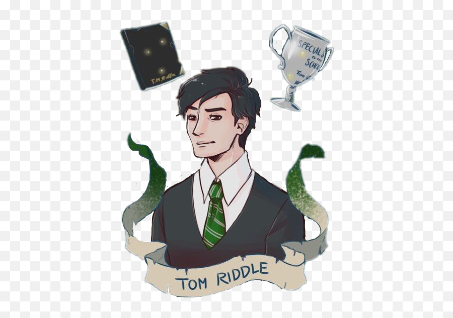 Harrypotter Voldemort Tomriddle Sticker By Vera - Personajes De Harry Potter Fan Art Emoji,Voldemort Emojis
