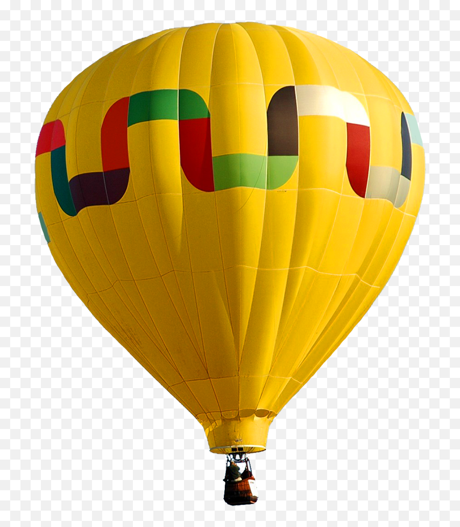 Balloon Clipart - Yellow Hot Air Balloon Png Emoji,Hot Air Balloons Emoticons For Facebook