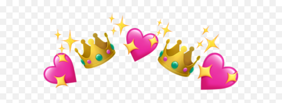 Crown Queen Hearts Use Sticker By Sssniperwolf - Corazon Azul Emoji,Queen + Hearts Emoji