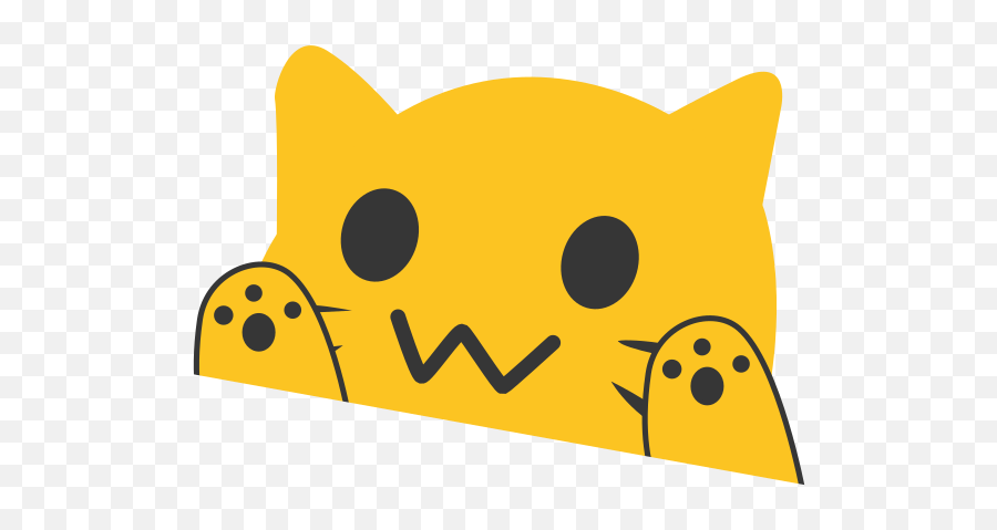Custom Emoji List For Sleeping - Meow Blob Emoji,Thunking Emoji