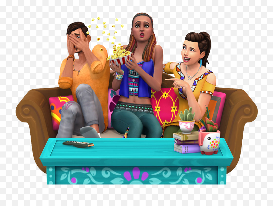 The Sims 4 Movie Hangout Stuff - Sims 4 Movie Hangout Stuff Emoji,Cheat Sims 4 Emotions 2019