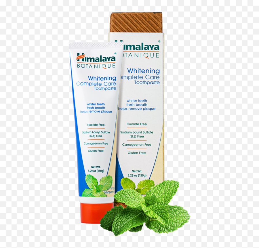 Fluoride Free Whitening Toothpaste - Himalaya Botanique Toothpaste Emoji,What Emotion Does Mint Represent