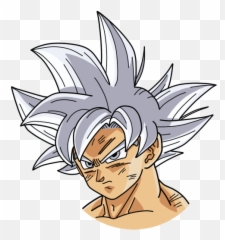 155 Kb Png - Transparent Ultra Instinct Hair Png Emoji,Goku Emoji