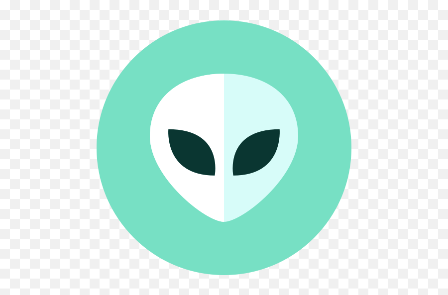 Alien Ufo Free Icon Of Kameleon Green Round - Dot Emoji,Alien Green Facebook Emoticon