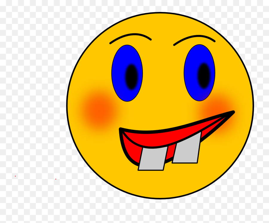 Round Wacky Crazy Smiley Face - Emoticon Gila Emoji,Crazy Emoji