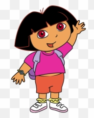 Check Out This Transparent Dora The - Cartoon Characters Emoji,