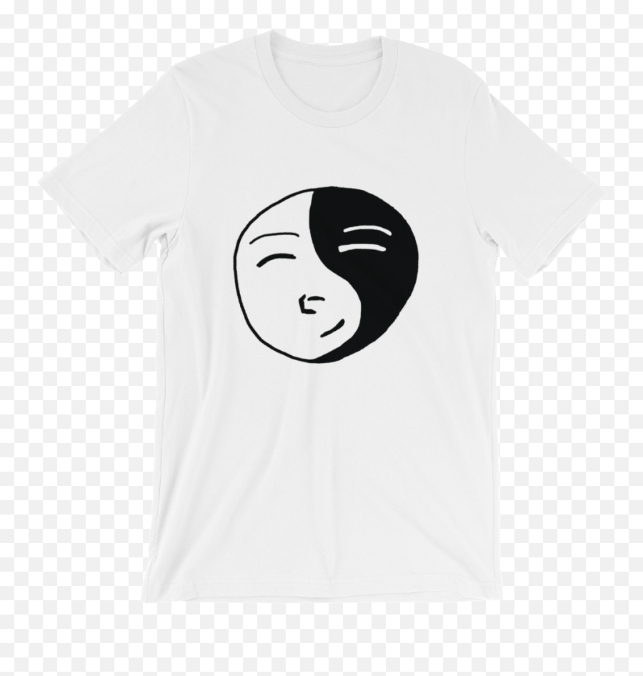 Yin Yang Smiley T - Dokkumer Vlaggen Centrale Emoji,Yin Yang Emoticon