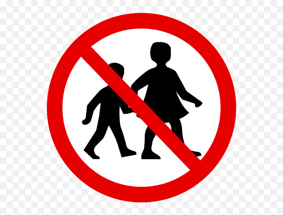 Telling His Kids To Play In My Yard - No Children Sign Png Emoji,The Emotions Don't Ask My Neighbors