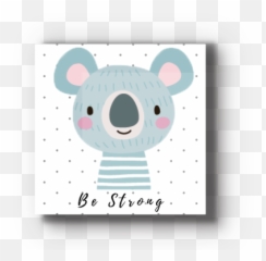 Wood Tile Cute Animals Prints Kids Room Décor Memory Block - Girly Emoji,Easy Kawaii Cute Drawings Your Emotion