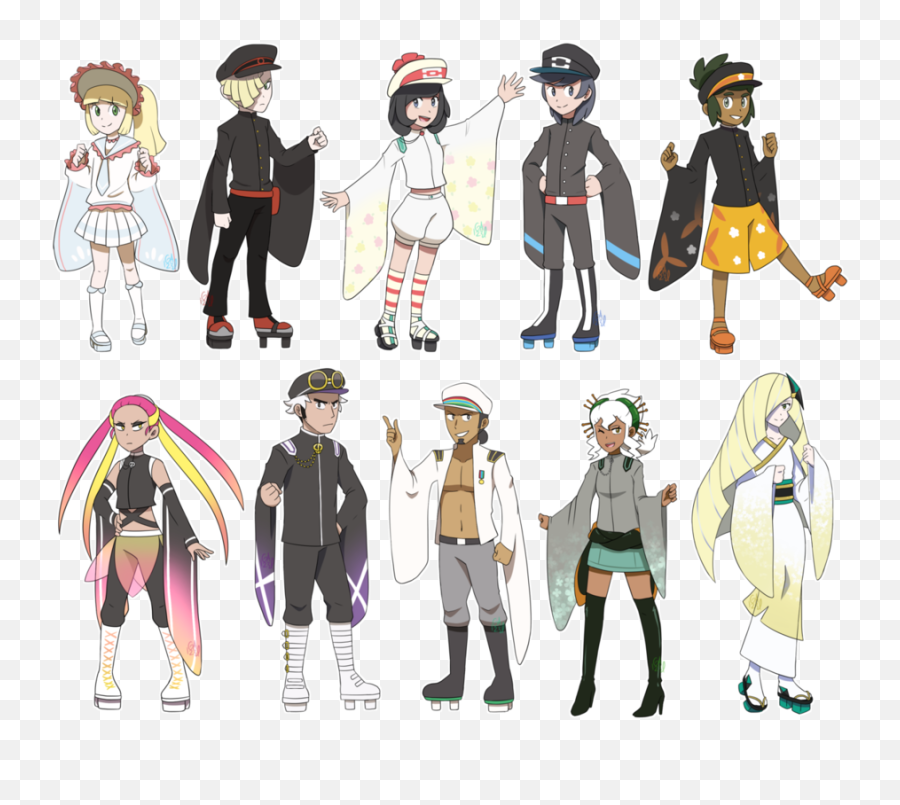 Senbonzakura - Mmd Pokemon Models Emoji,Pokemon Sun Main Character No Emotion