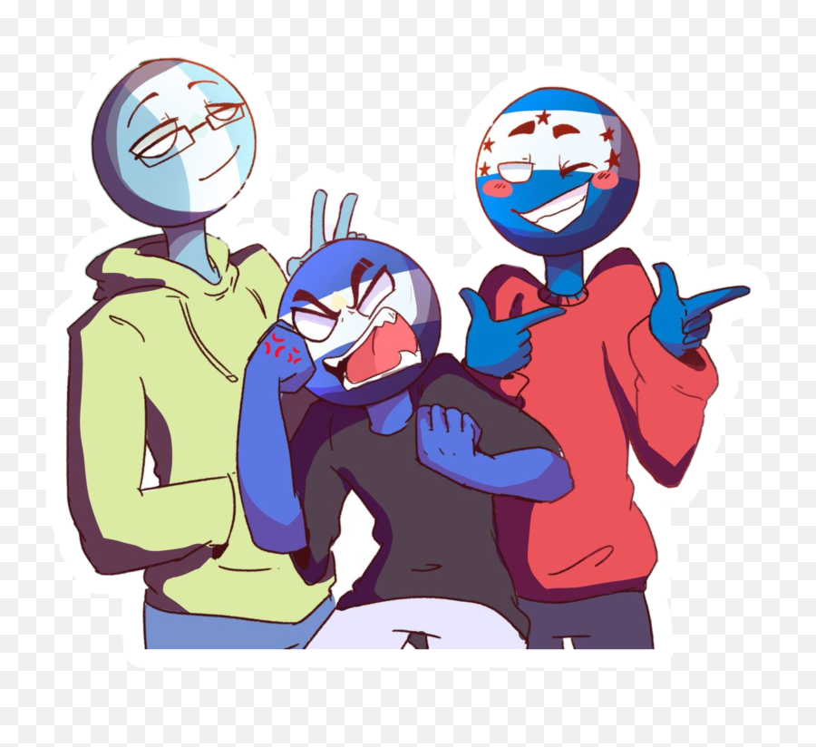 Trending - El Salvador Countryhumans Emoji,El Salvador Emoji