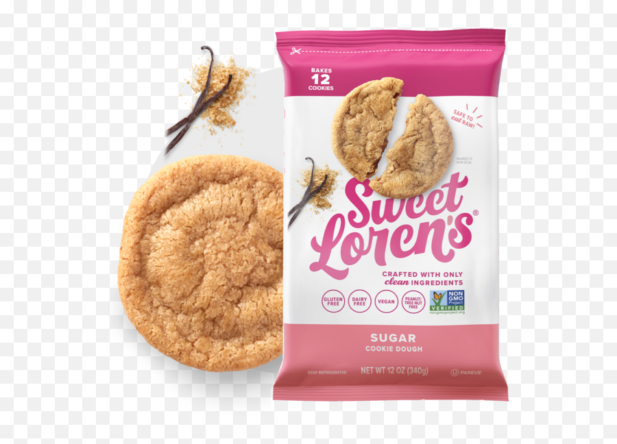 Sweet Lorenu0027s Sugar Cookie Dough U2013 Zoi Medicinals - Sweet Lorens Sugar Cookies Emoji,Sweet Emotion Desserts Florida