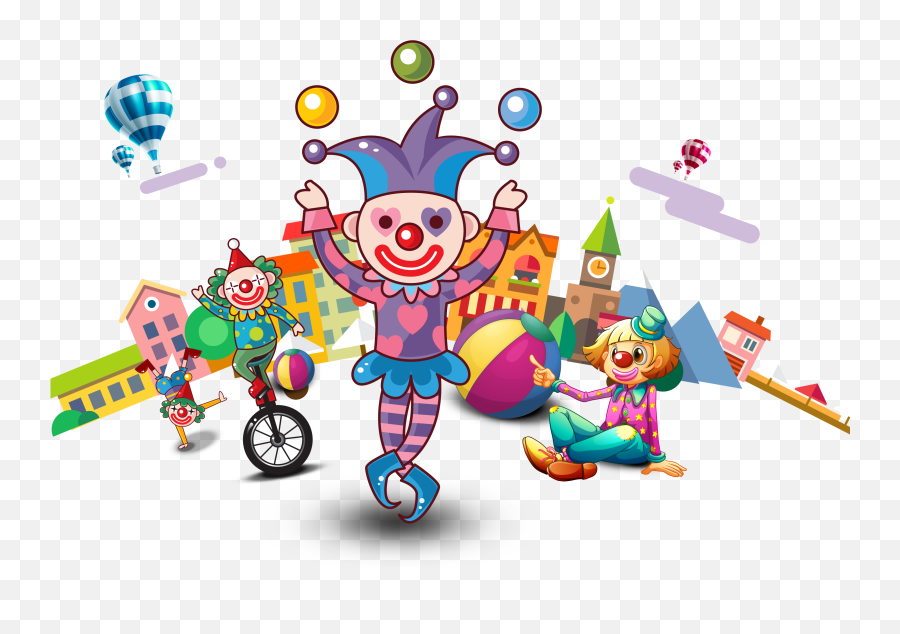 It Clown Png - Clown Png Highquality Image Cartoon Circus Emoji,Surprised Pikachu Emoji