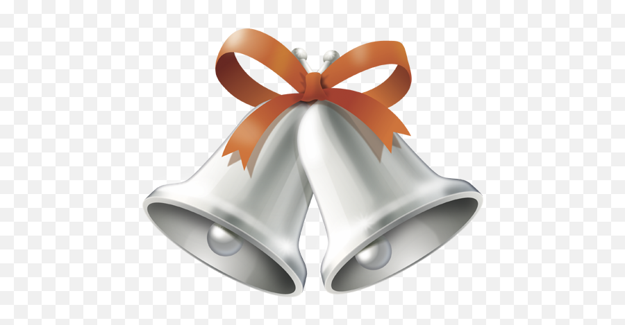 Silver Jingle Bells Png - Transparent Wedding Bells Png Emoji,Bell Emoji Png