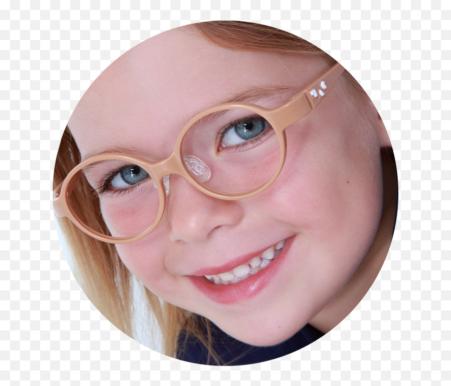 Pink Anime Girl With Circle Glasses - Tomato Glasses Kids B Emoji,Zenni Glasses With Emojis