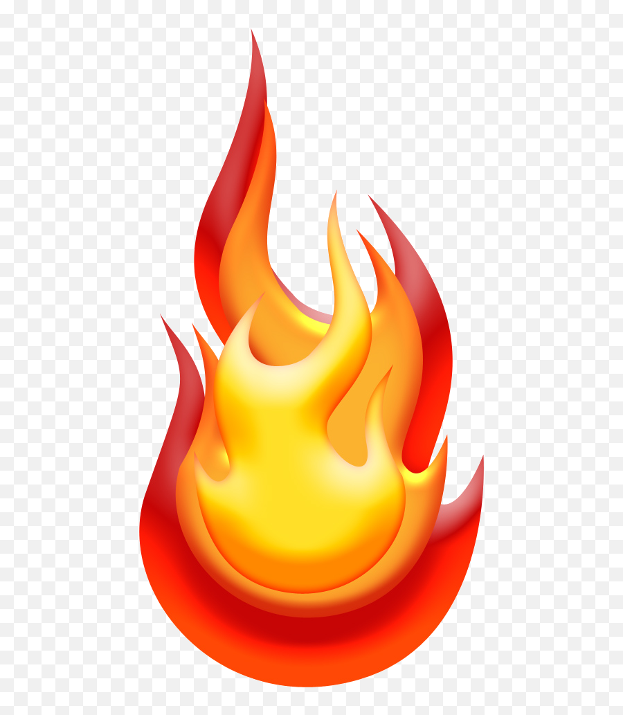 Flame Clipart Transparent Png Image - Fire Png White Background Emoji,Flame Emoji