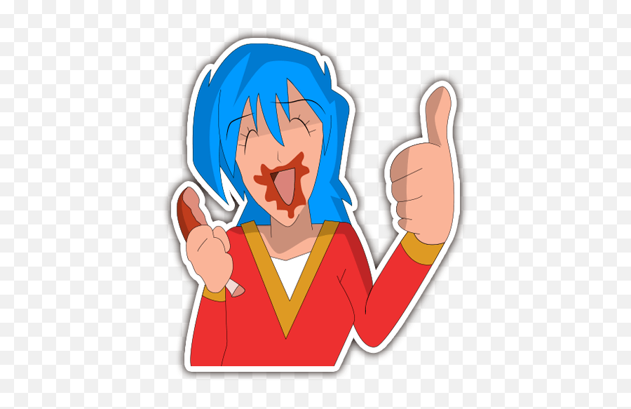 Kappa Mikey Mitsuki Emoji,Emoticon Pulgar Arriba Png