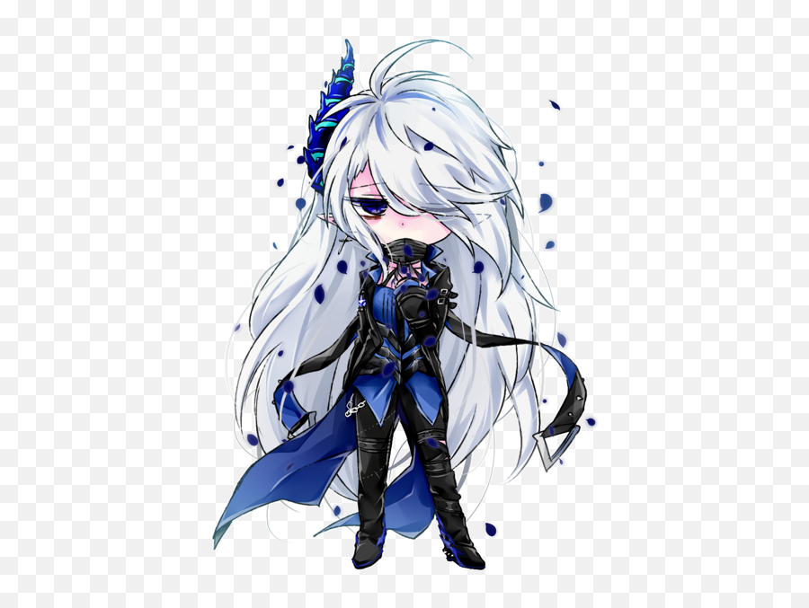 Chibi Grand Archer - Elsword Fan Art Elsword Anime Anime Emoji,Rose Emojis Elsword