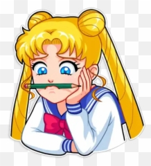 Sailor Moon - Stickers De Sailor Moon Para Whatsapp Emoji,Sailor Moon Emojis