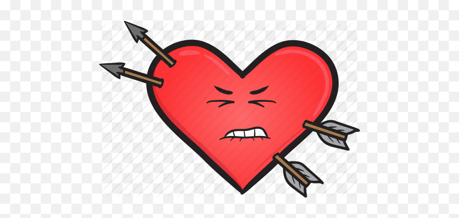 Cartoon Day Emoji Face Heart - Heart With Face Cartoon,Valentines Day Emoji