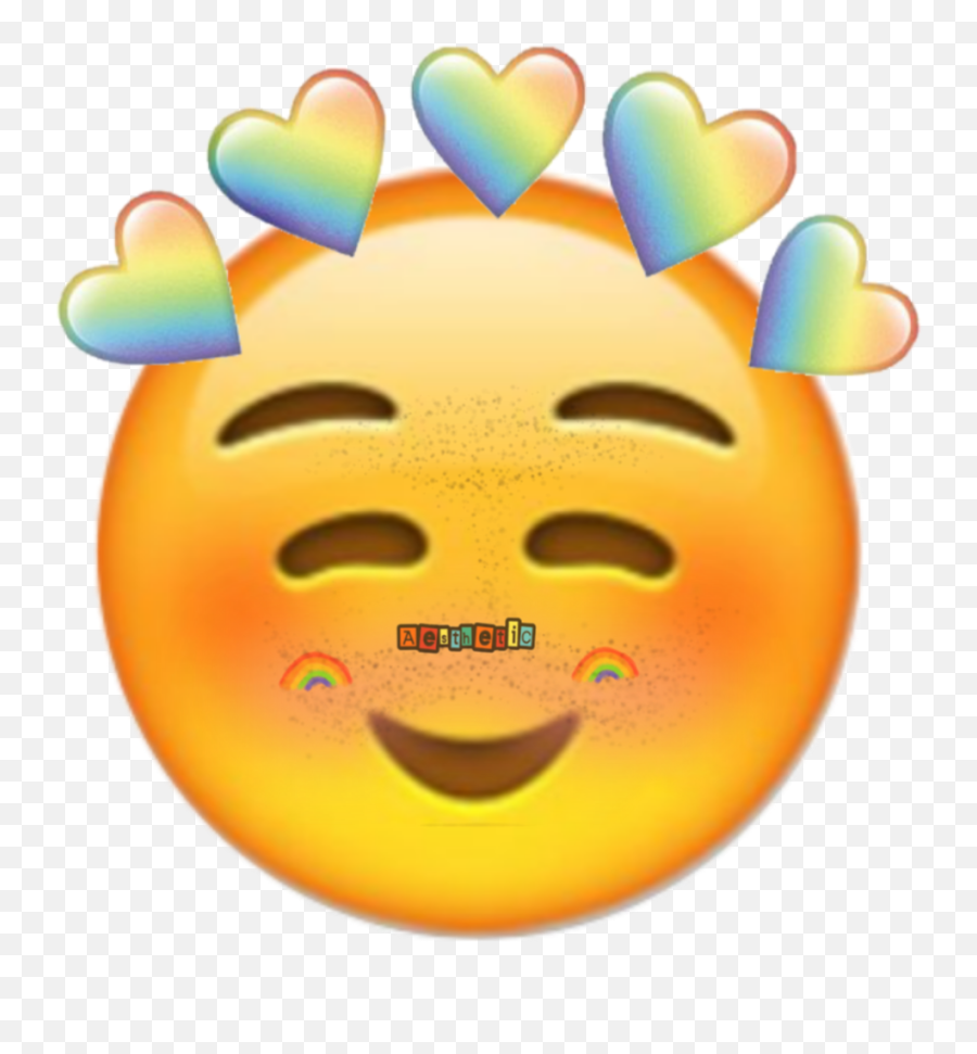 Gay Blush Emoji Sticker - Happy,Blush Face Emoji