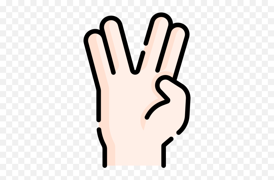 Vulcan Salute - Free Gestures Icons Emoji,Snapping Finger Emoji