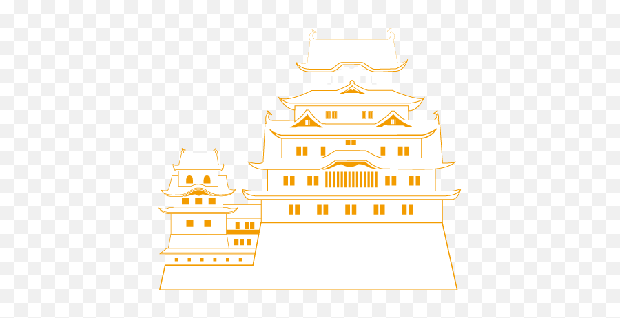 Rakuro Emoji,Japenese Castle Emoji