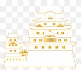 Rakuro Emoji,Japenese Castle Emoji