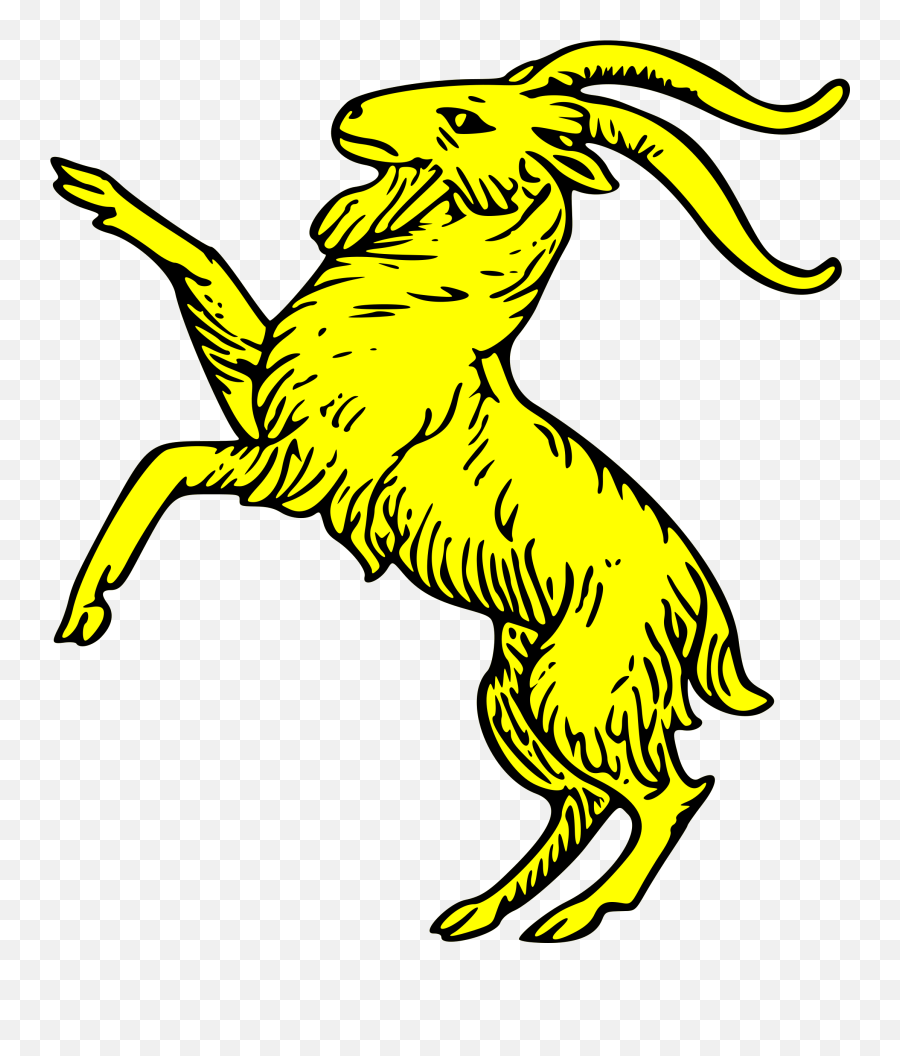Goat Clipart Fox Goat Fox Transparent Free For Download On - Goat Coat Of Arms Png Emoji,Silver Fox Emoji