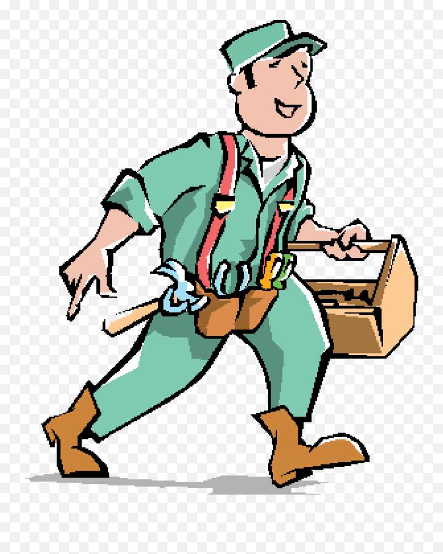 Maintenance Crew In A Factory Clipart - Transparent Handyman Clipart Emoji,Handyman Emoji