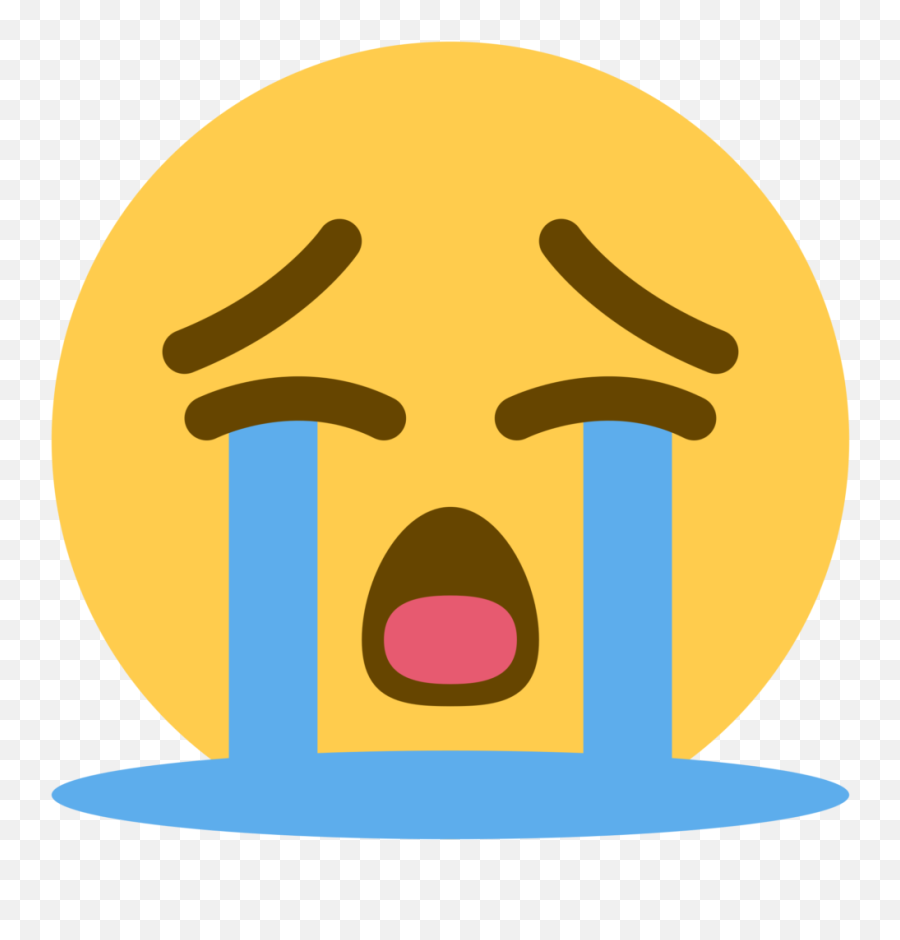 Twemoji 1f62d - Crying Emoji Png,(tt) Emoji