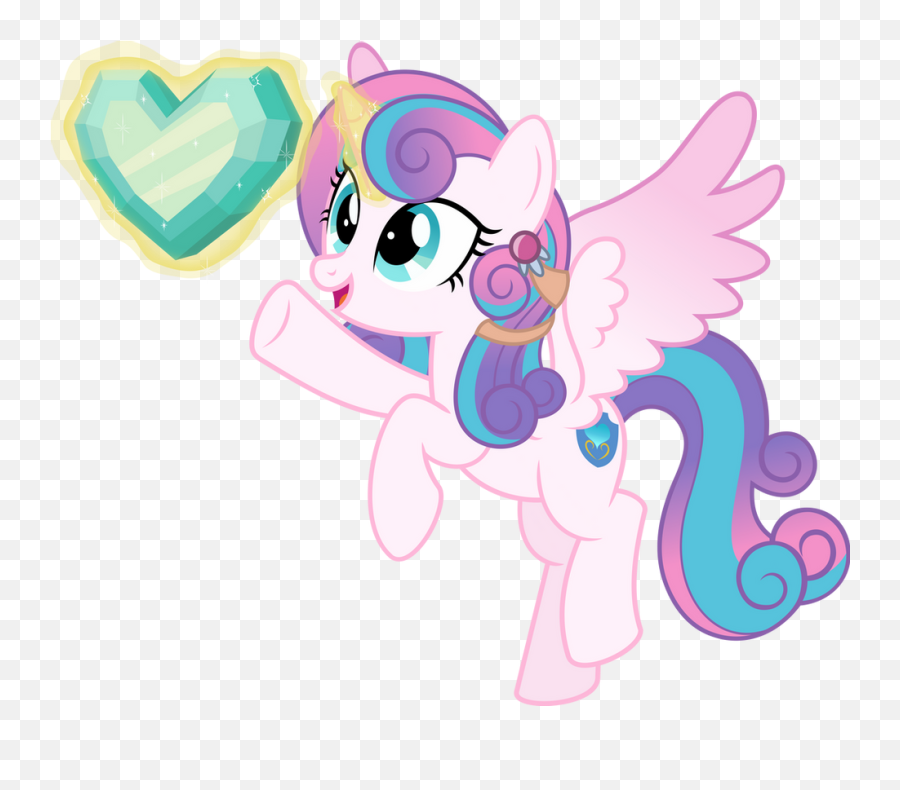 Flurry Heart Grown Up - My Little Pony Princesa Flurry Heart Emoji,A Flurry Of Emotions