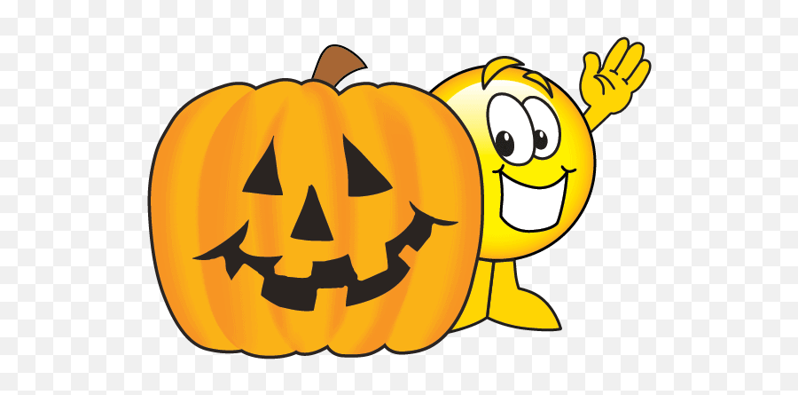 Halloween Images - Mascot Junction Cartoon Pumpkin Emoji,Pumpkin Emoji