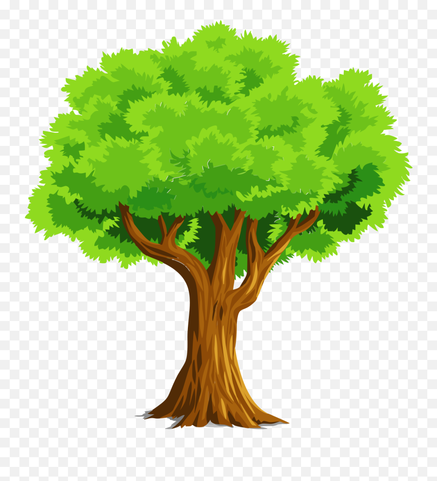 Cartoon Tree Clip Art Image - Clipsafari Tree Clipart Emoji,Woody Emoji