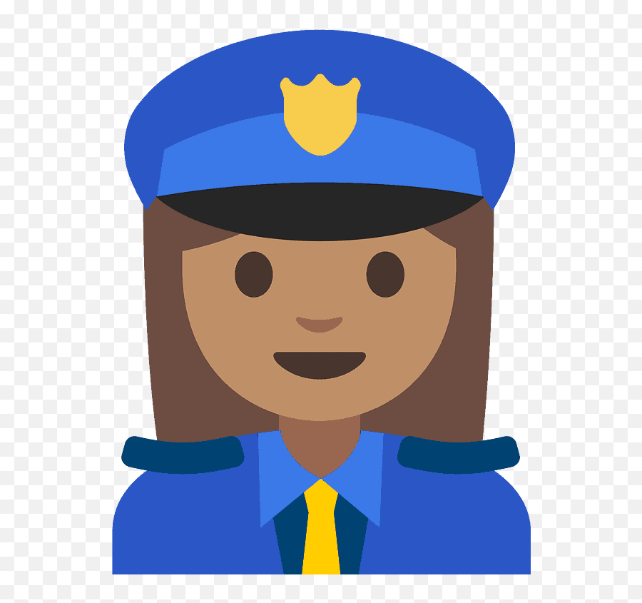 Woman Police Officer Emoji Clipart,Girl Emoji Clipart