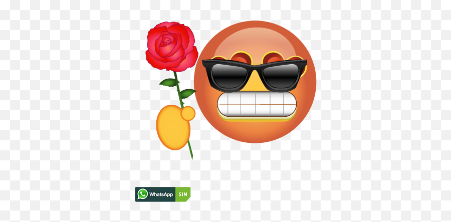 Urlaub Smiley Mit Sonnenbrille Und Herzaugen Whatsapp Sim - Happy Emoji,Whatsapp Emoji Herz